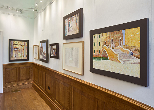 William Wilkins, Allusion and Luminosity. A Retrospective Exhibition at Aberglasney Gardens, May 2024.