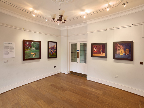 William Wilkins, Allusion and Luminosity. A Retrospective Exhibition at Aberglasney Gardens, May 2024.