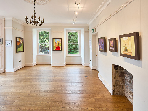 William Wilkins, Allusion and Luminosity. A Retrospective Exhibition at Aberglasney Gardens, May 2024.