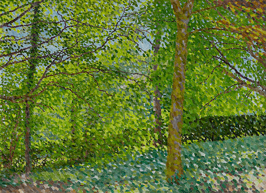 William Wilkins, recent paintings, Summer Afternoon, 2020